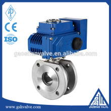 stainless steel 304 electric wafer ball valve